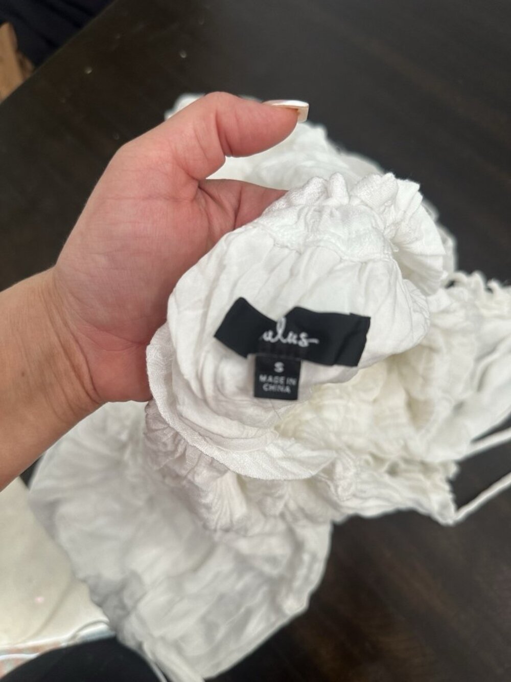 Lulus Pretty as a Picture White Ruffled Halter Dress Small - Picture 4 of 4